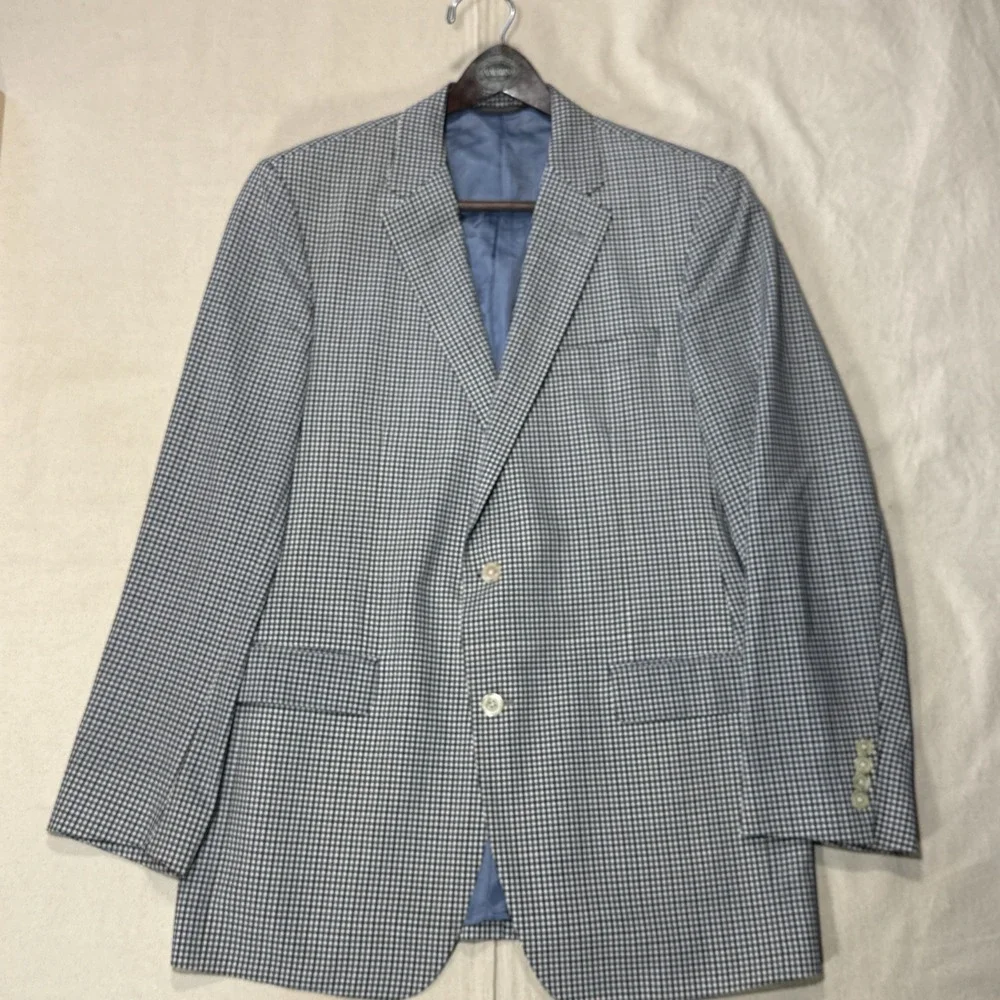 Samuelsohn J.P. Tilford SB Rugby Super 100s  Blazer Sport Coat Sz Sz 44L